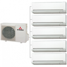 Mitsubishi Electric MXZ-5E102VA - MSZ-LN25VGB*5